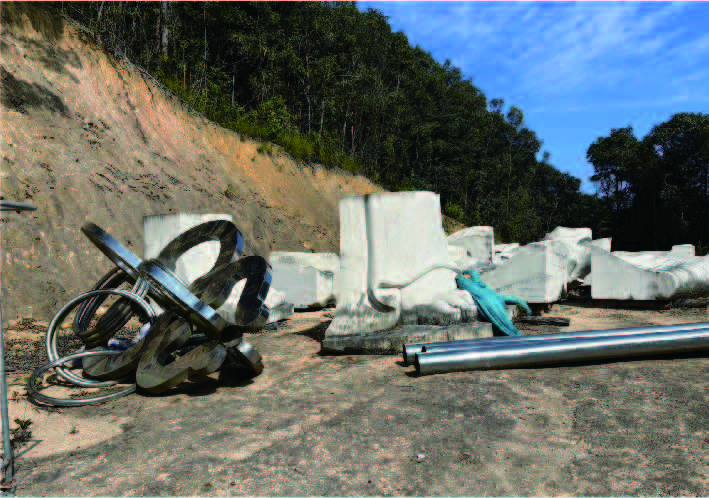 Outdoor scattered icons